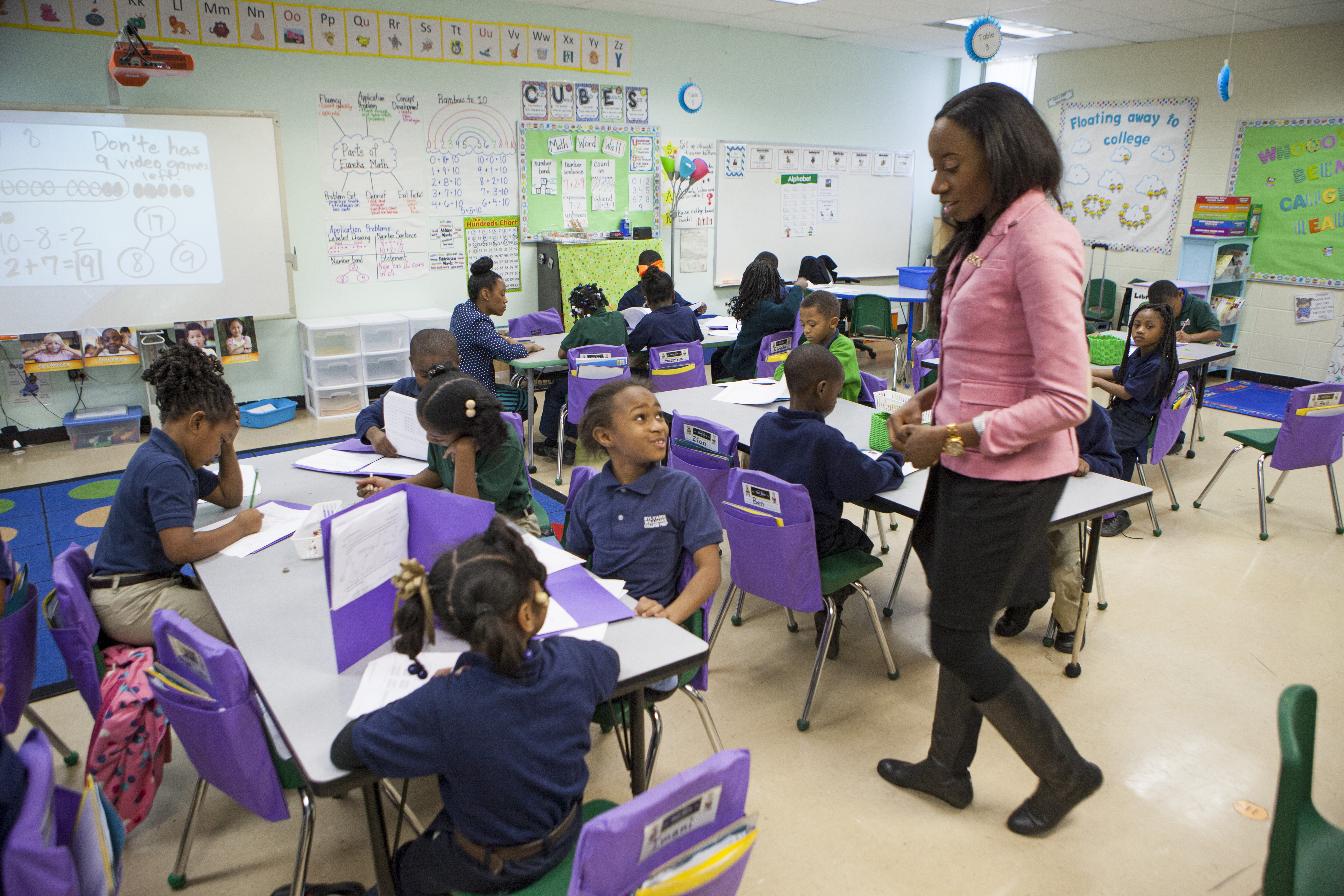 New Orleans Charter School Classroom