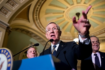 Senate Minority Leader Harry Reid...