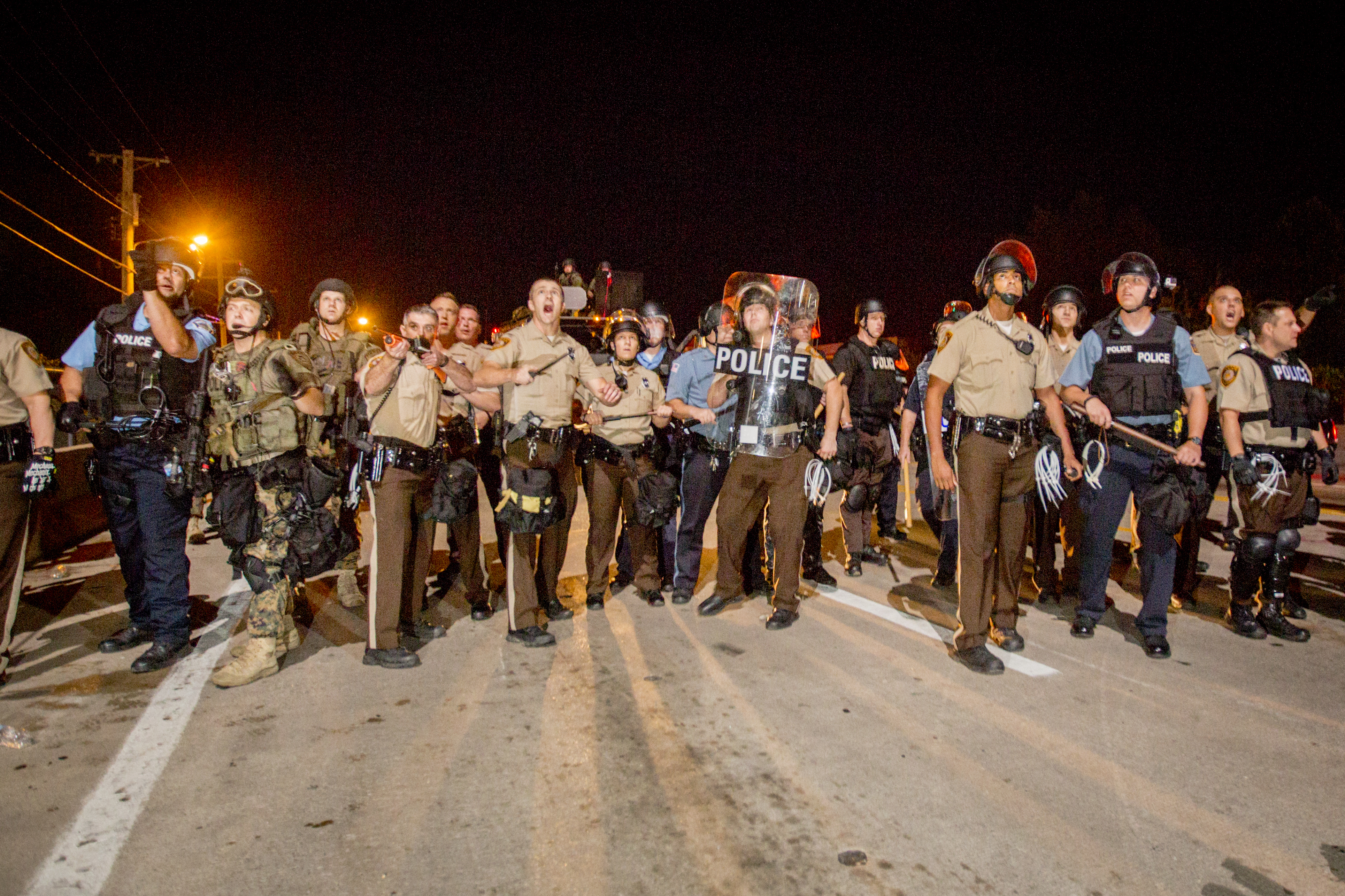 USA - Protests in Ferguson