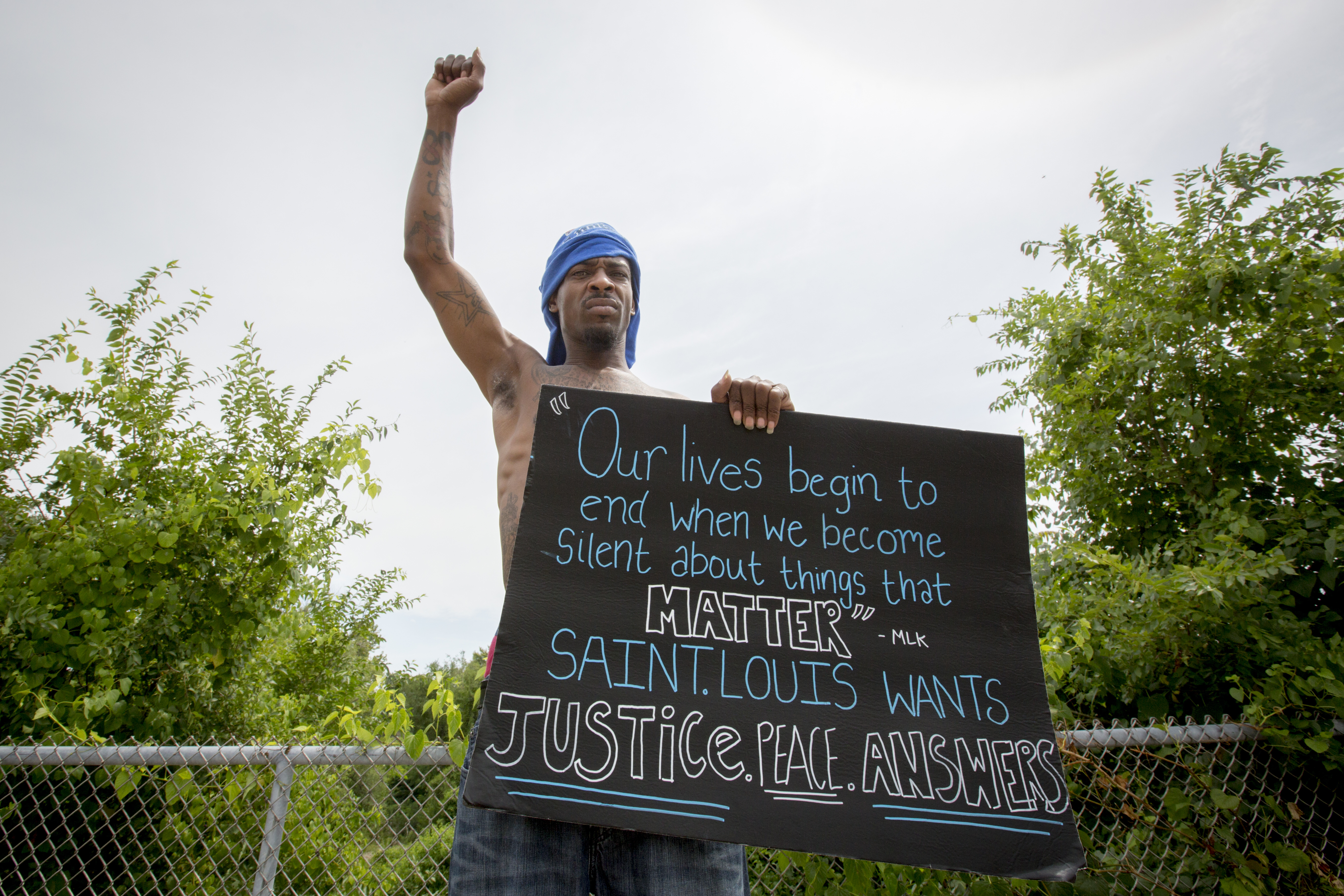USA - Protests in Ferguson