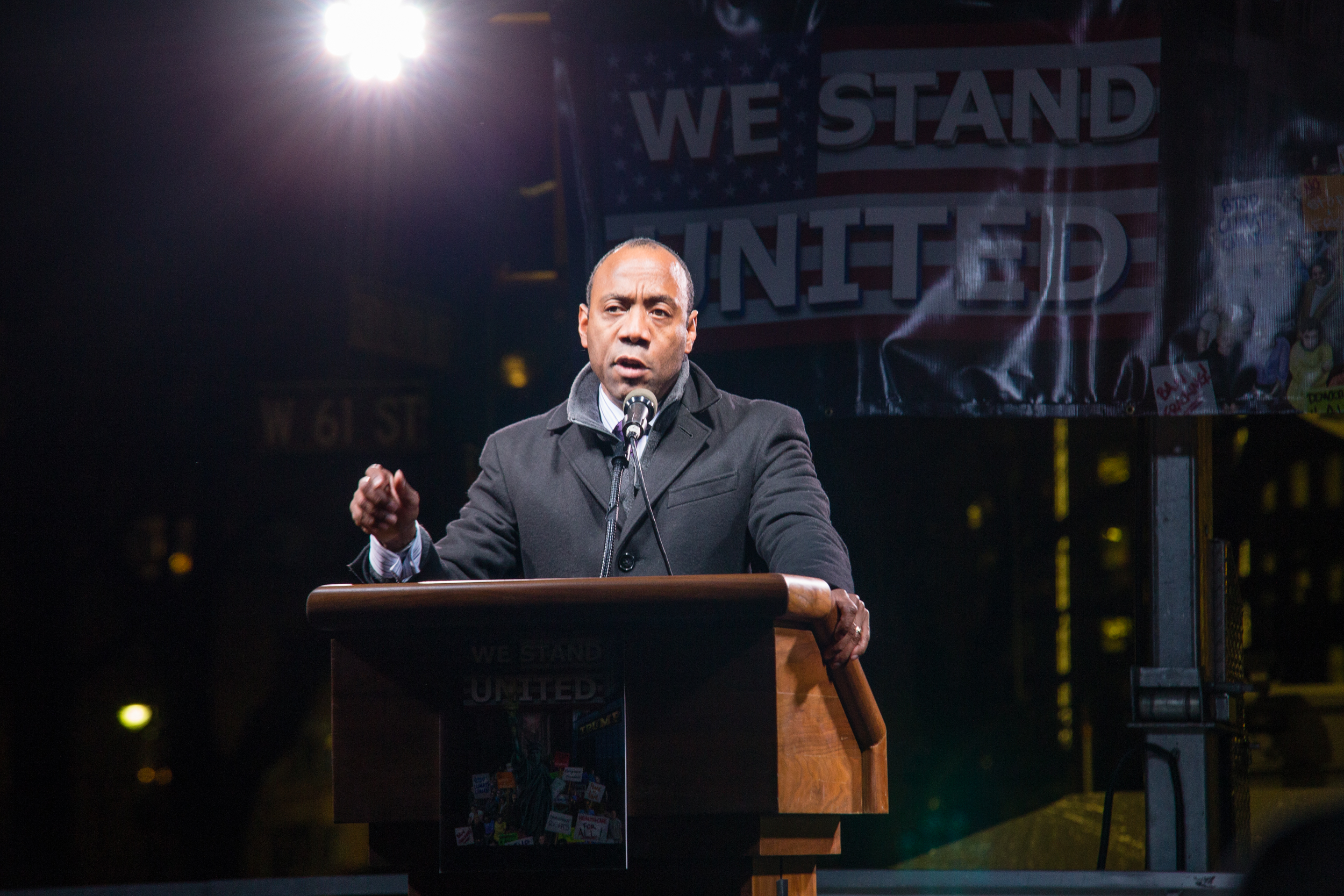 We Stand United NYC Rally
