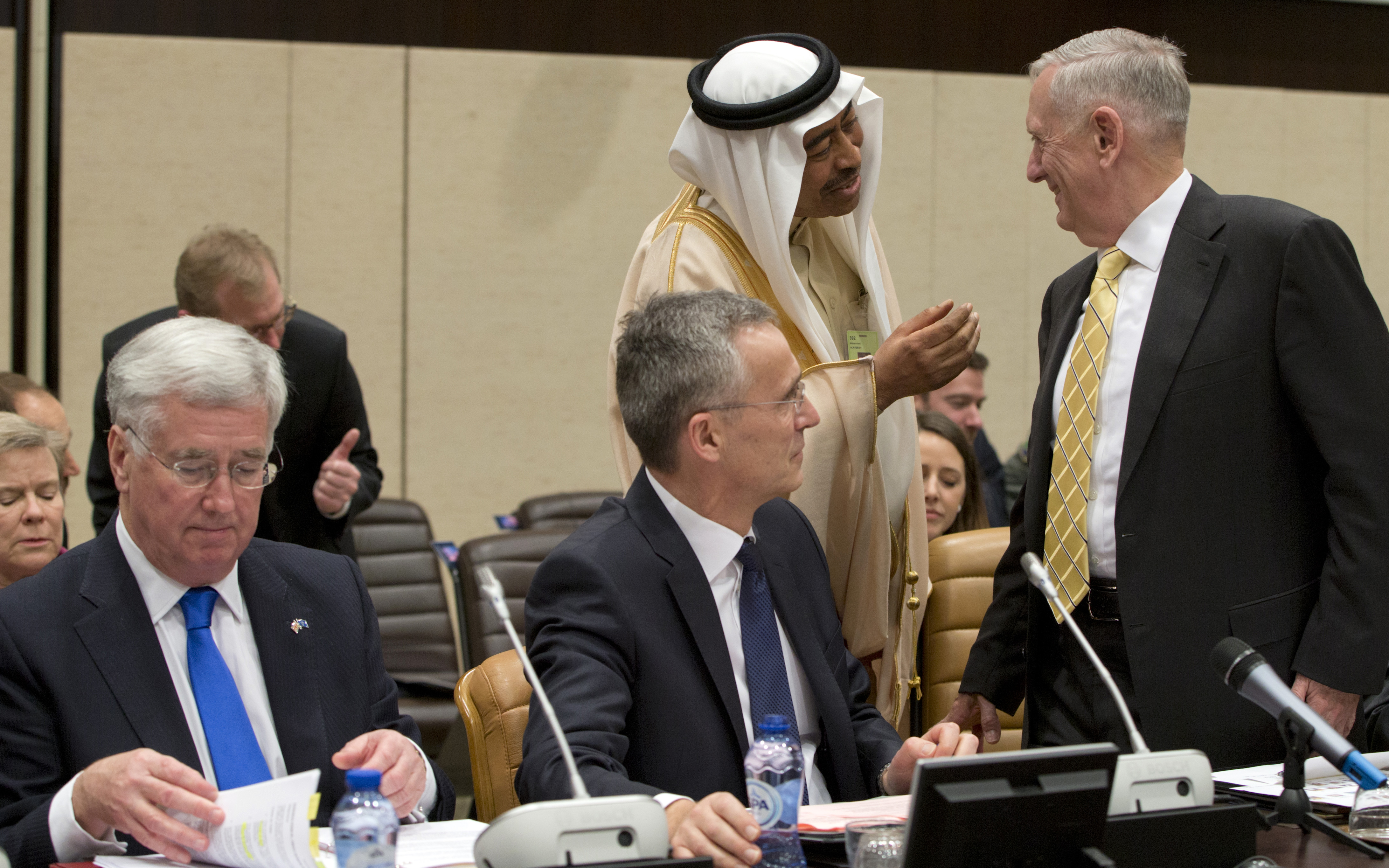 BELGIUM-NATO-DEFENCE-MINISTERS