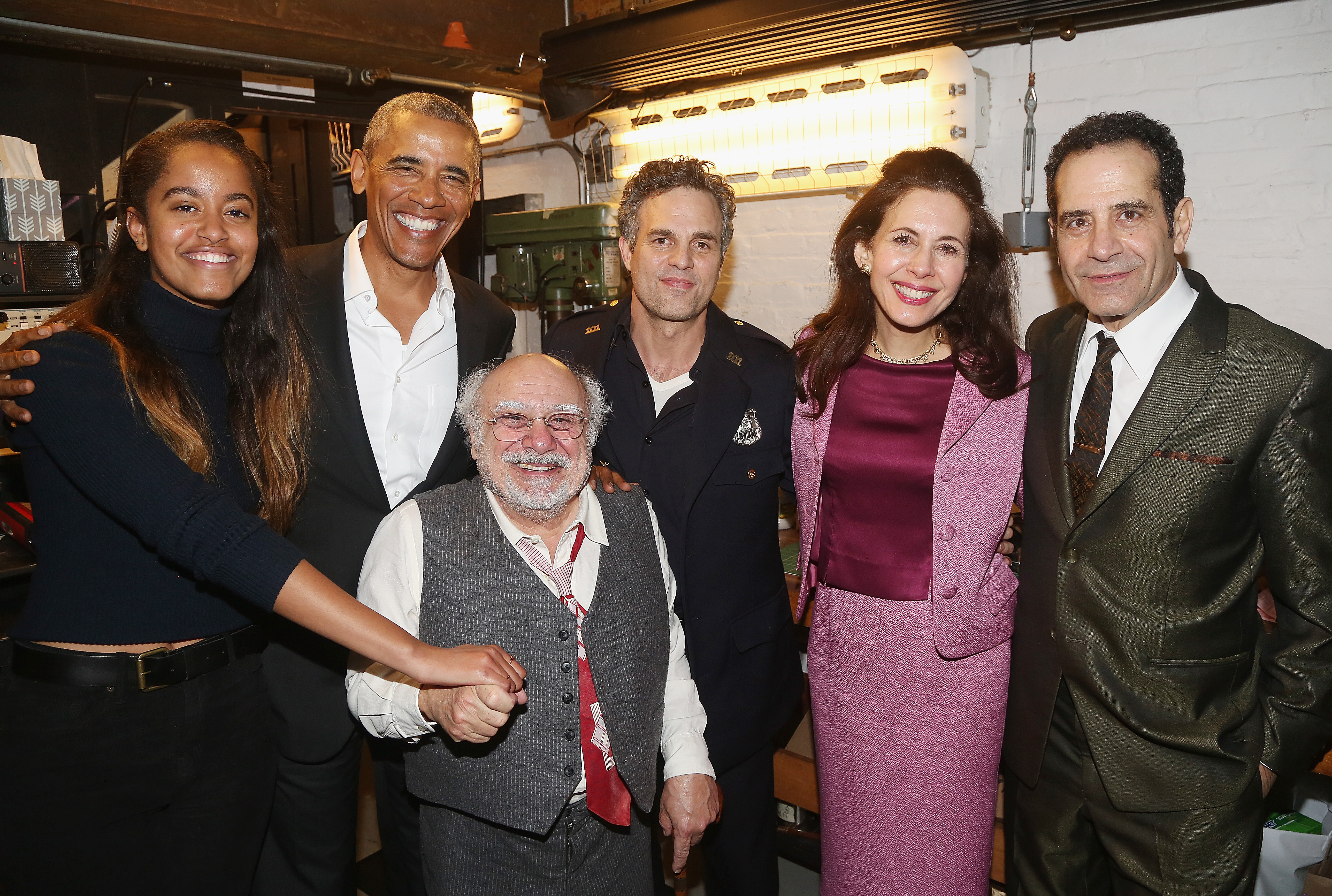 Celebrities Visit Broadway - February 24, 2017