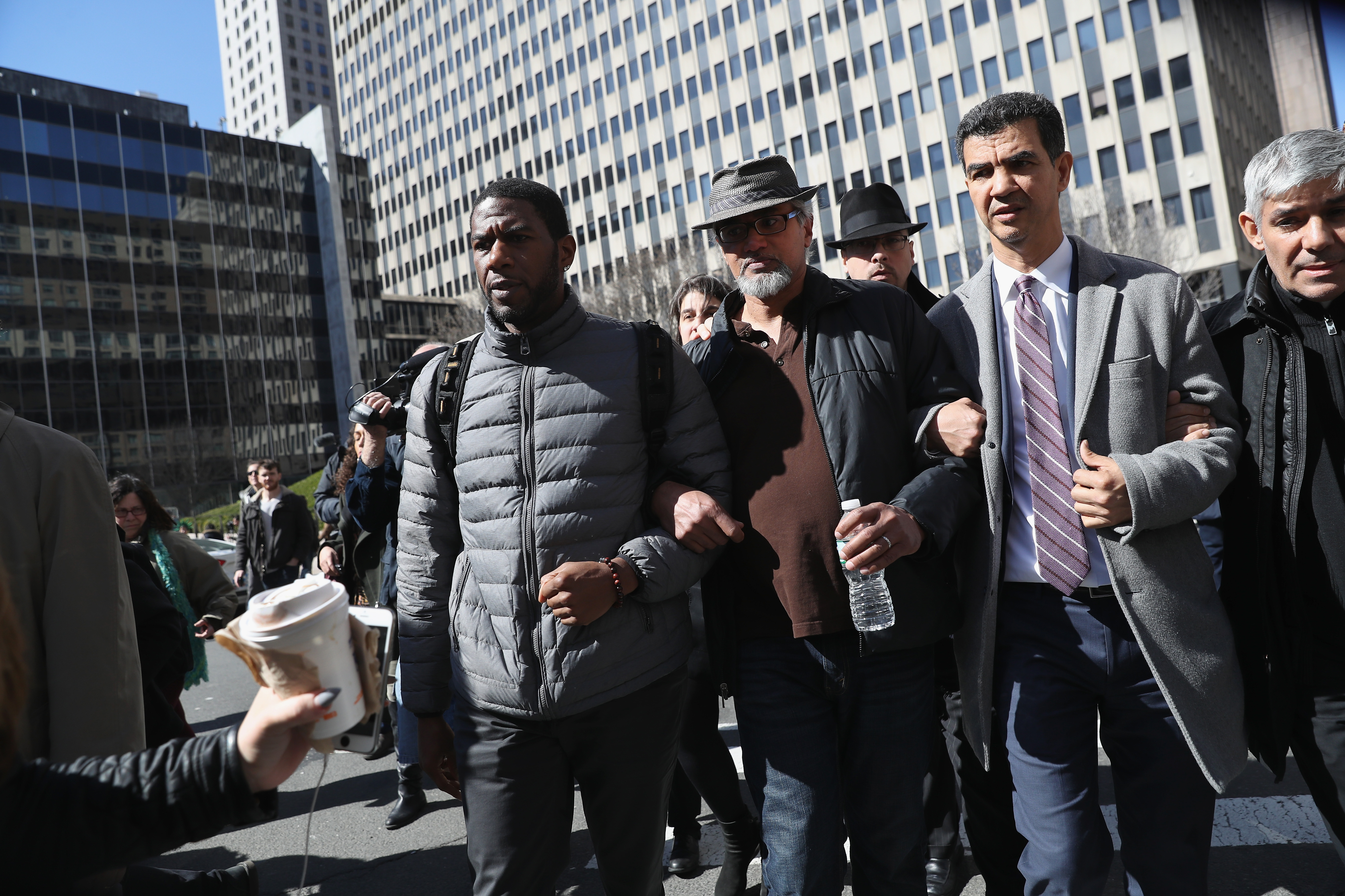 Activists Protest As Immigrants Attends Ice Hearing