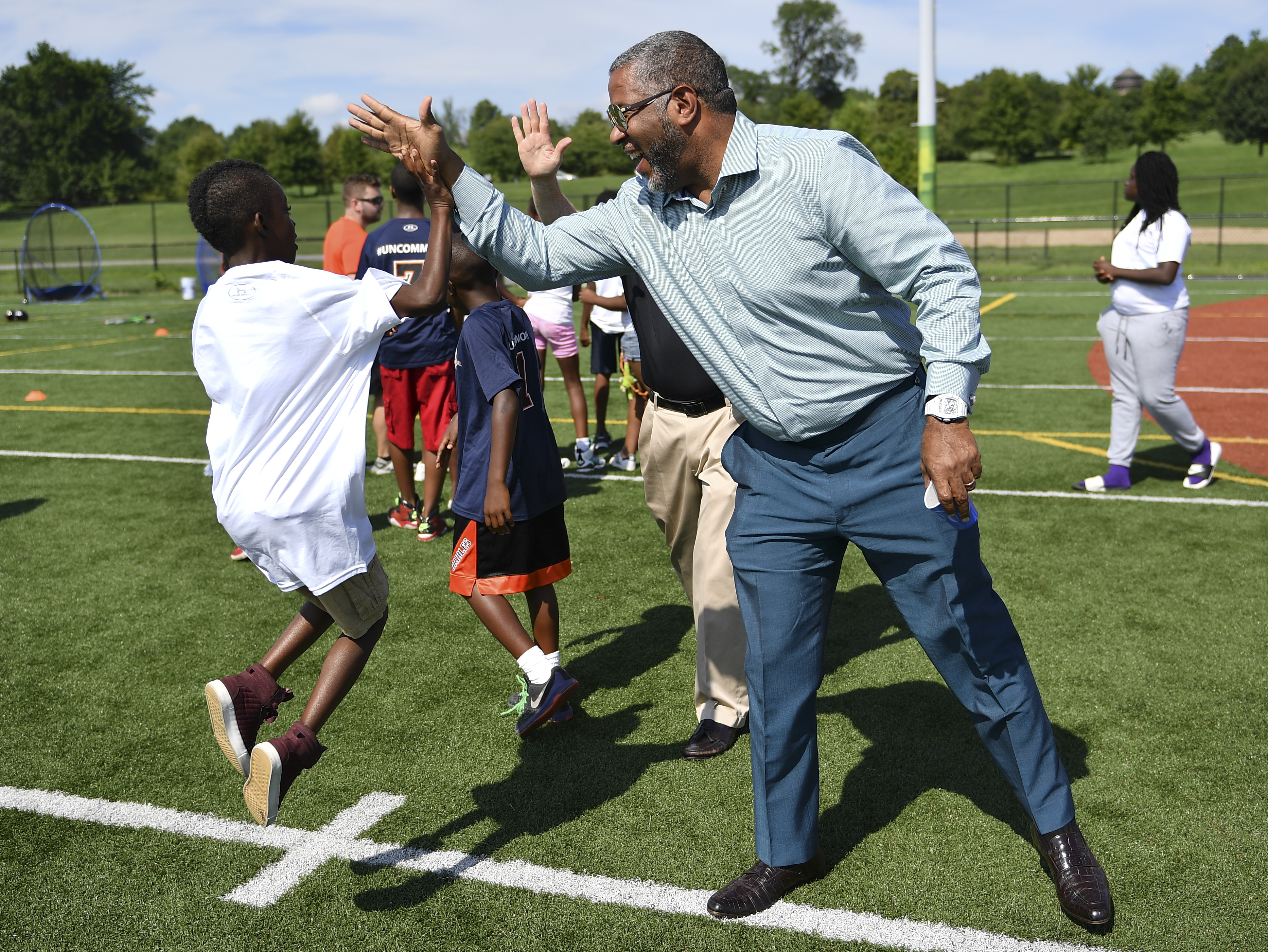 BALTIMORE, MD - AUGUST 19: Billionaire philanthropist Robert Sm