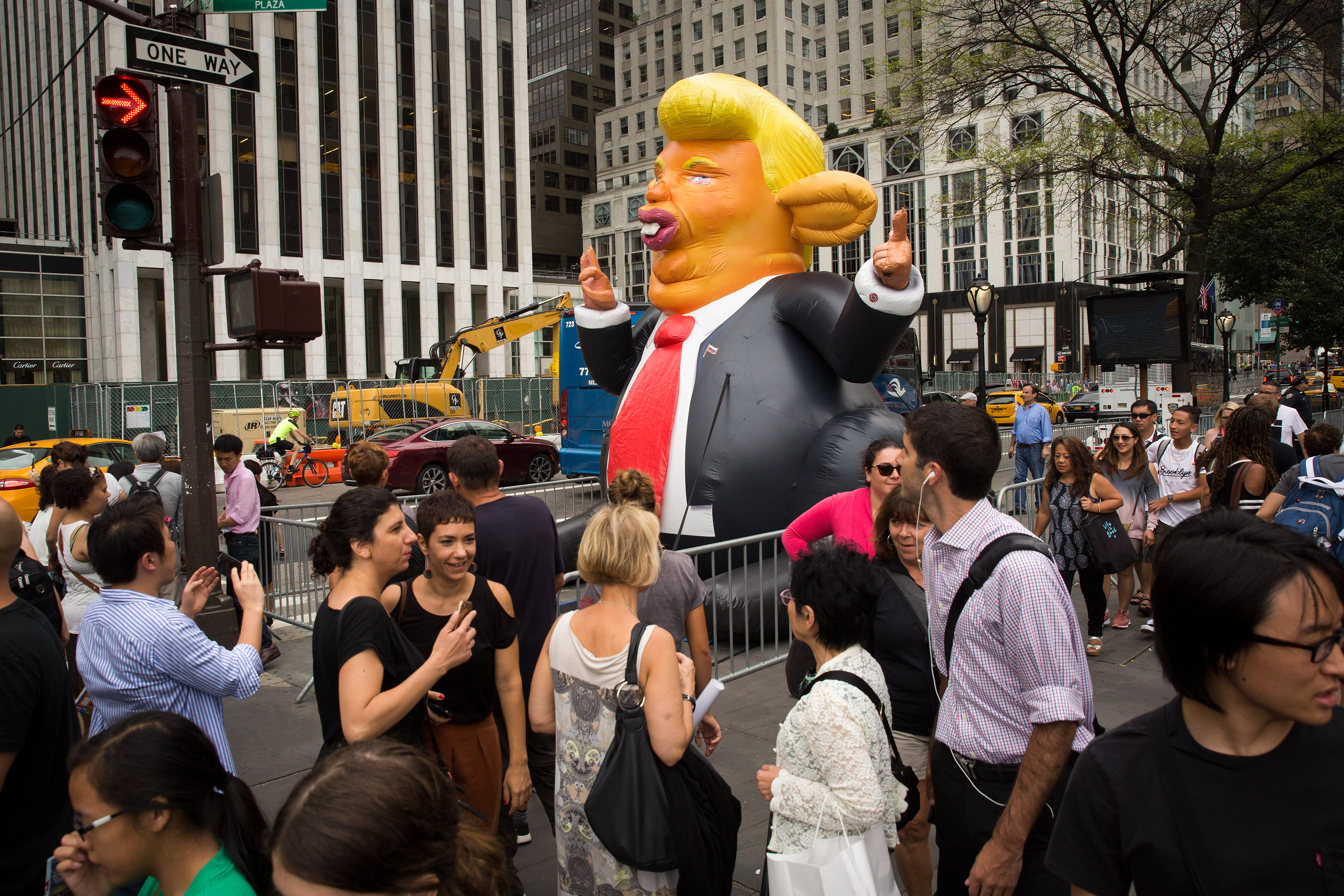President Trump To Return To Trump Tower In New York City For First Time Since Taking Office