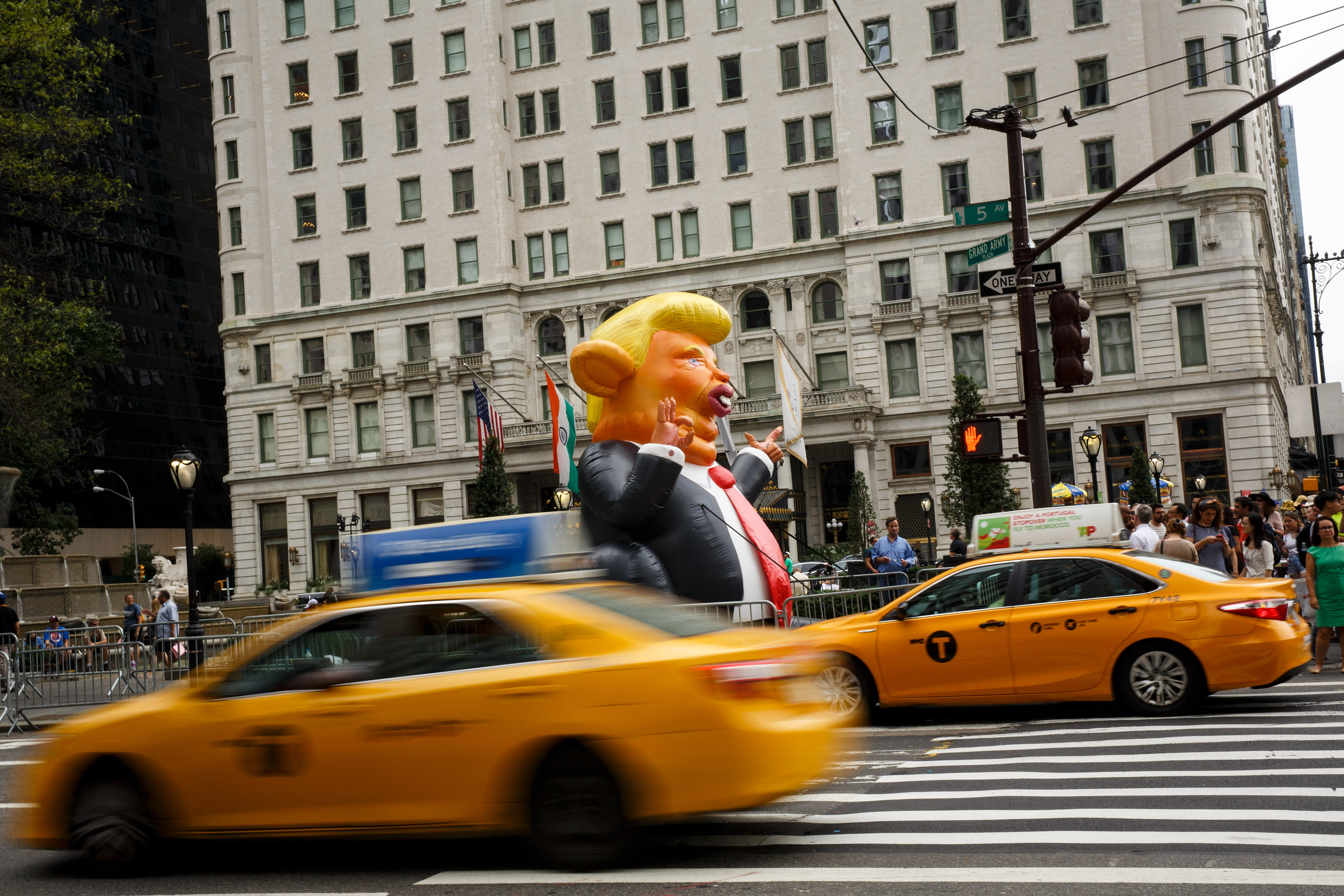President Trump To Return To Trump Tower In New York City For First Time Since Taking Office