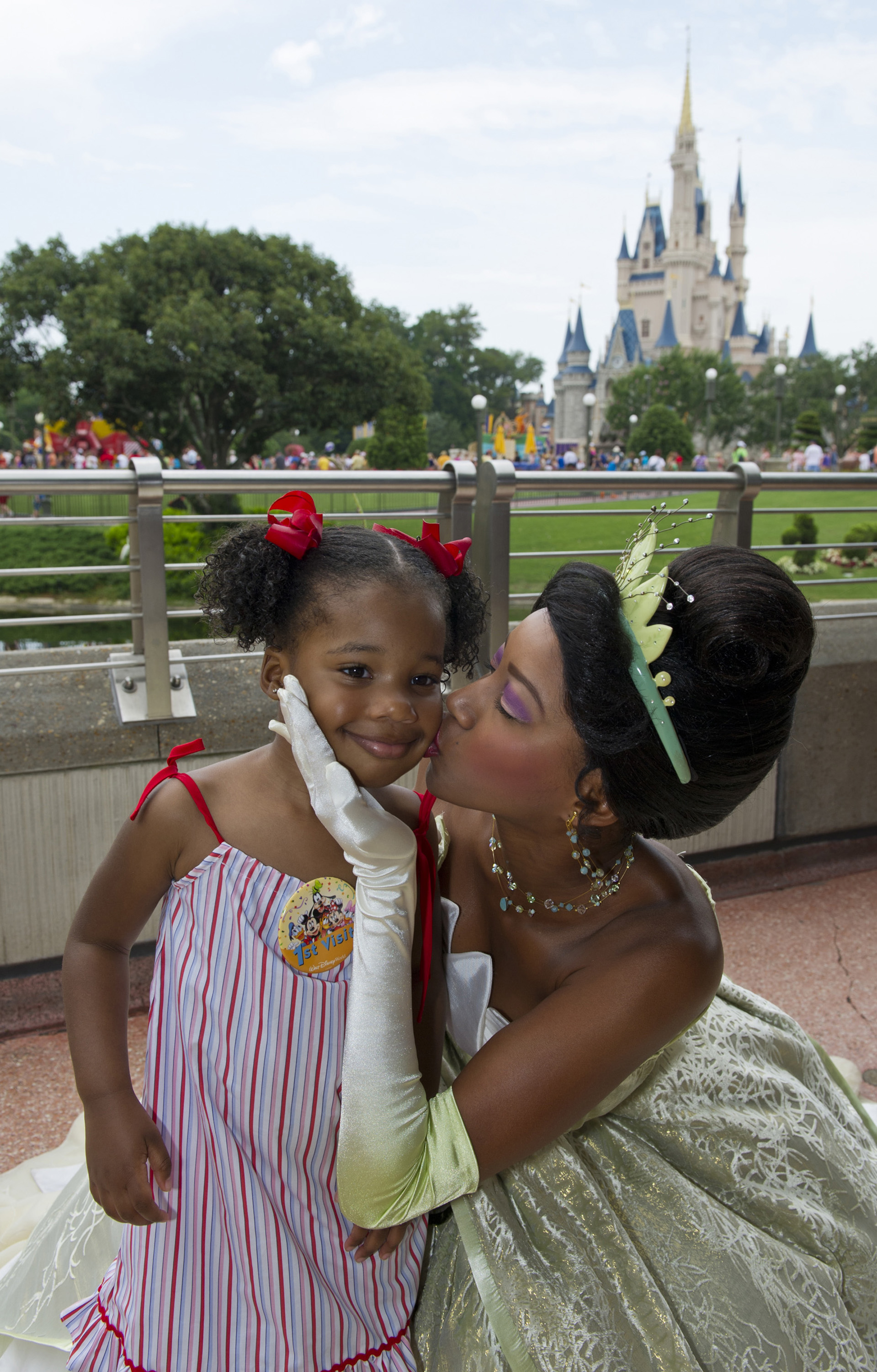 Martin Luther King III, Wife Andrea And Daughter Yolanda Visit Disney World