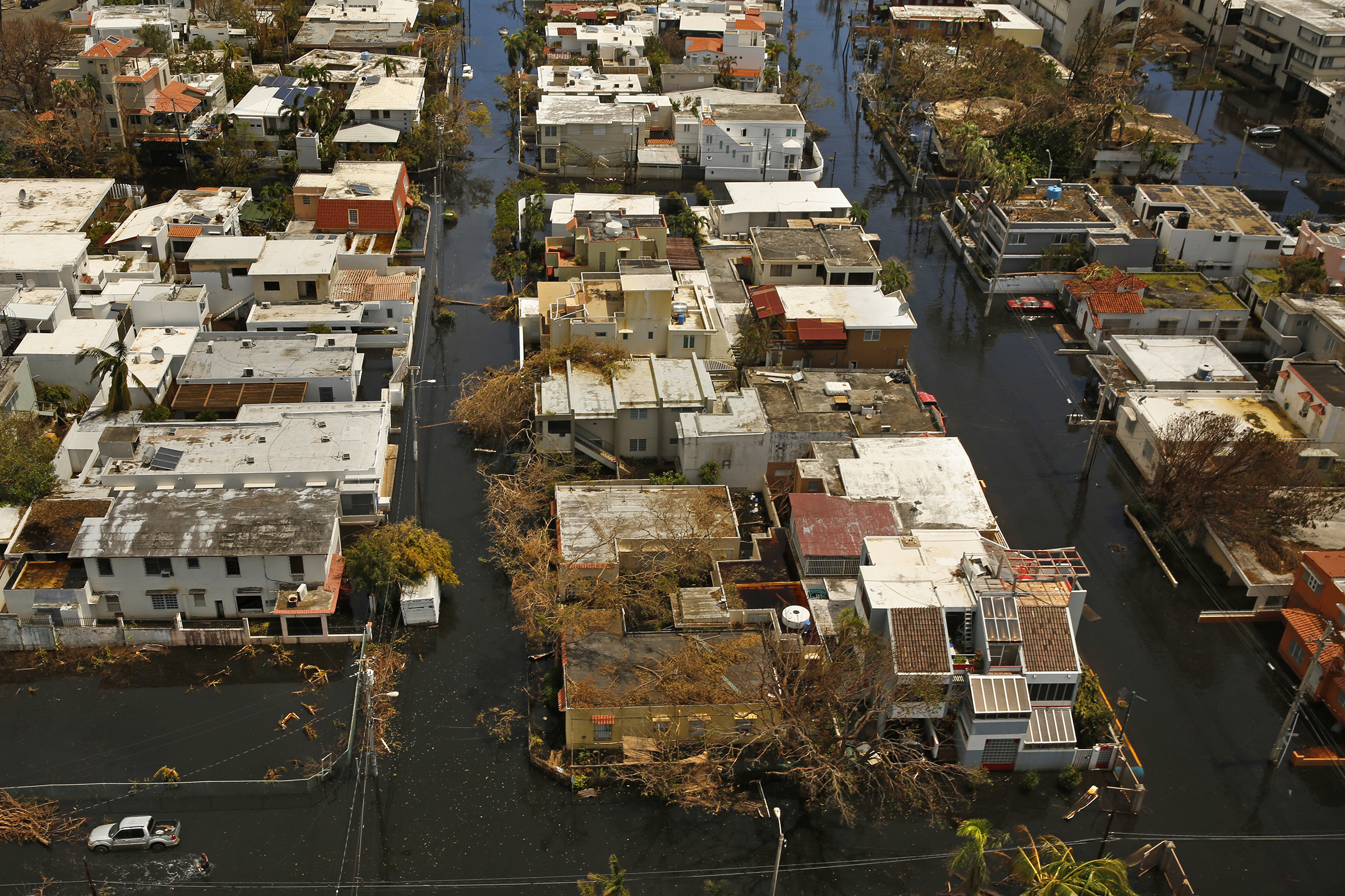 Puerto Rico Faces Extensive Damage After Hurricane Maria