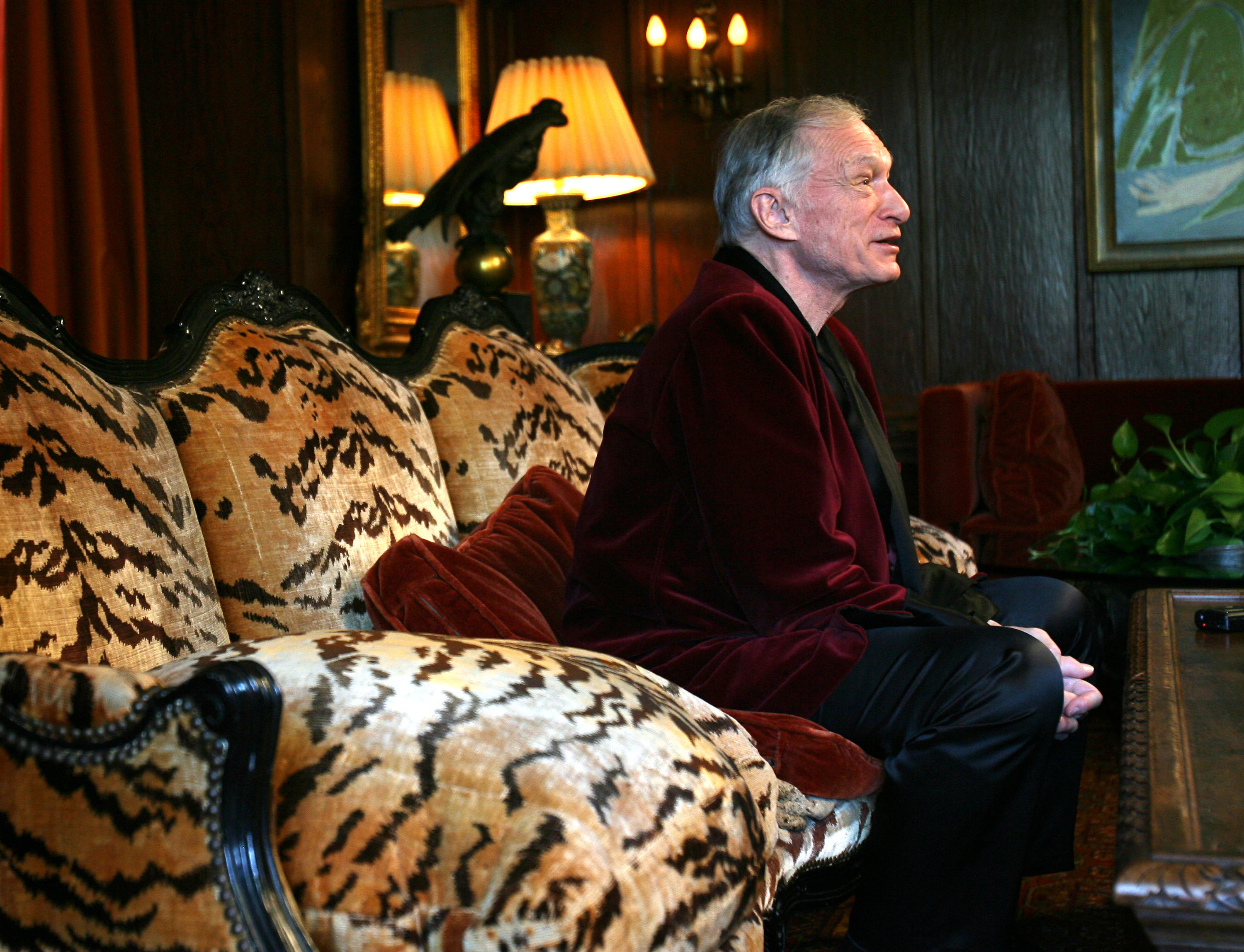 US-MEDIA-PLAYBOY-HEFNER