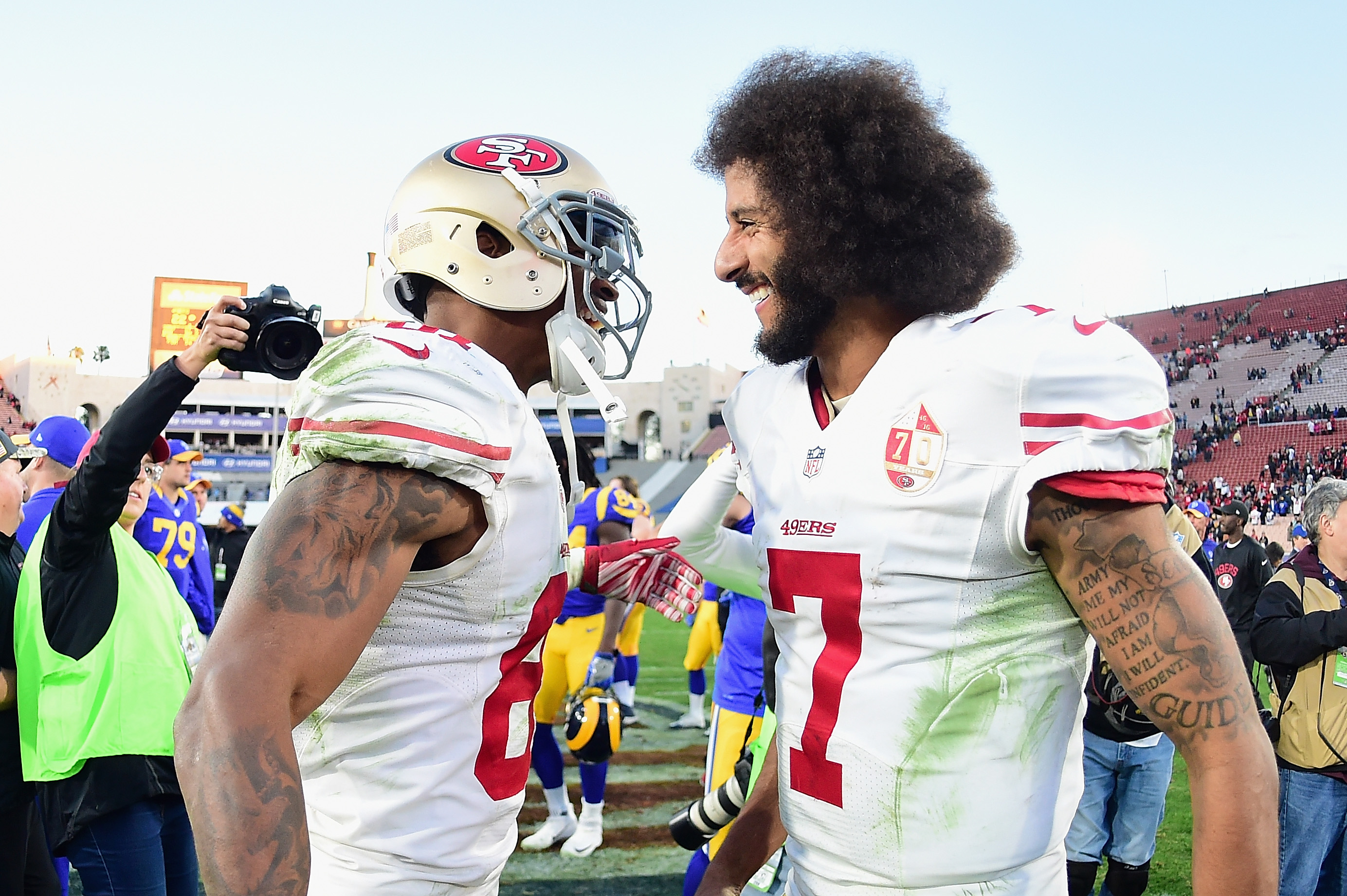 San Francisco 49ers v Los Angeles Rams