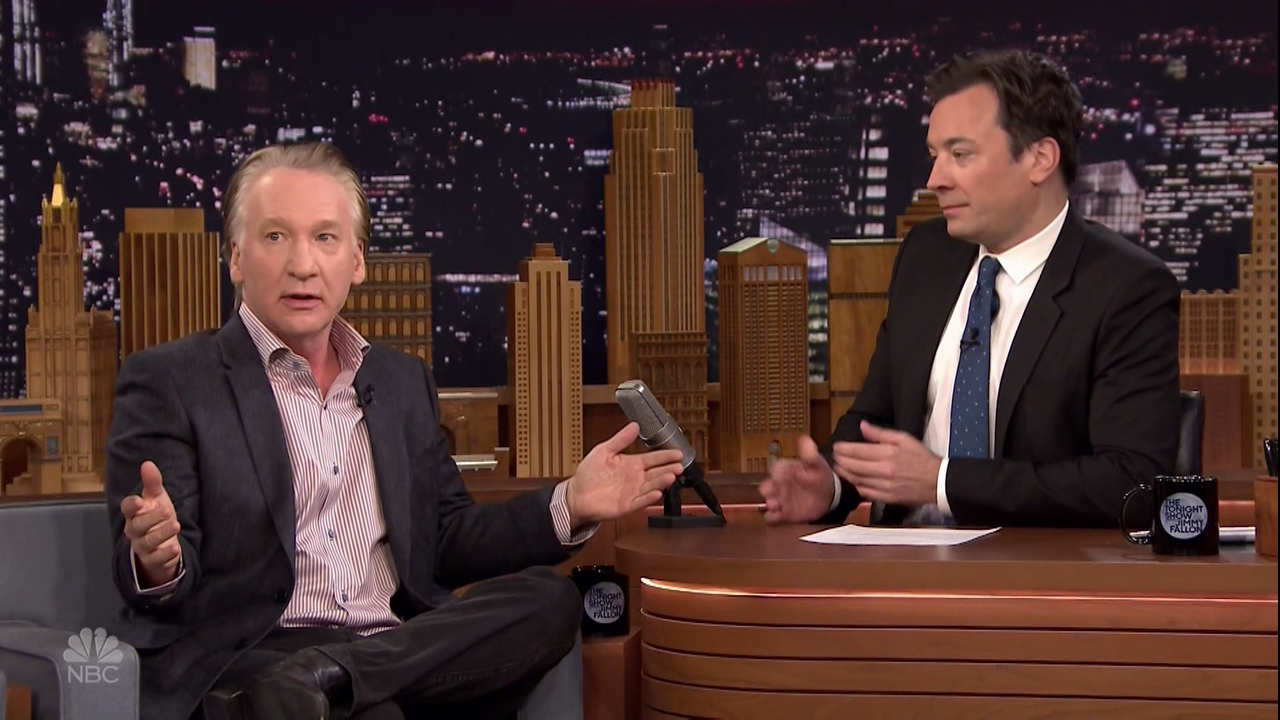 Bill Maher during an appearance on NBC's 'The Tonight Show Starring Jimmy Fallon.'