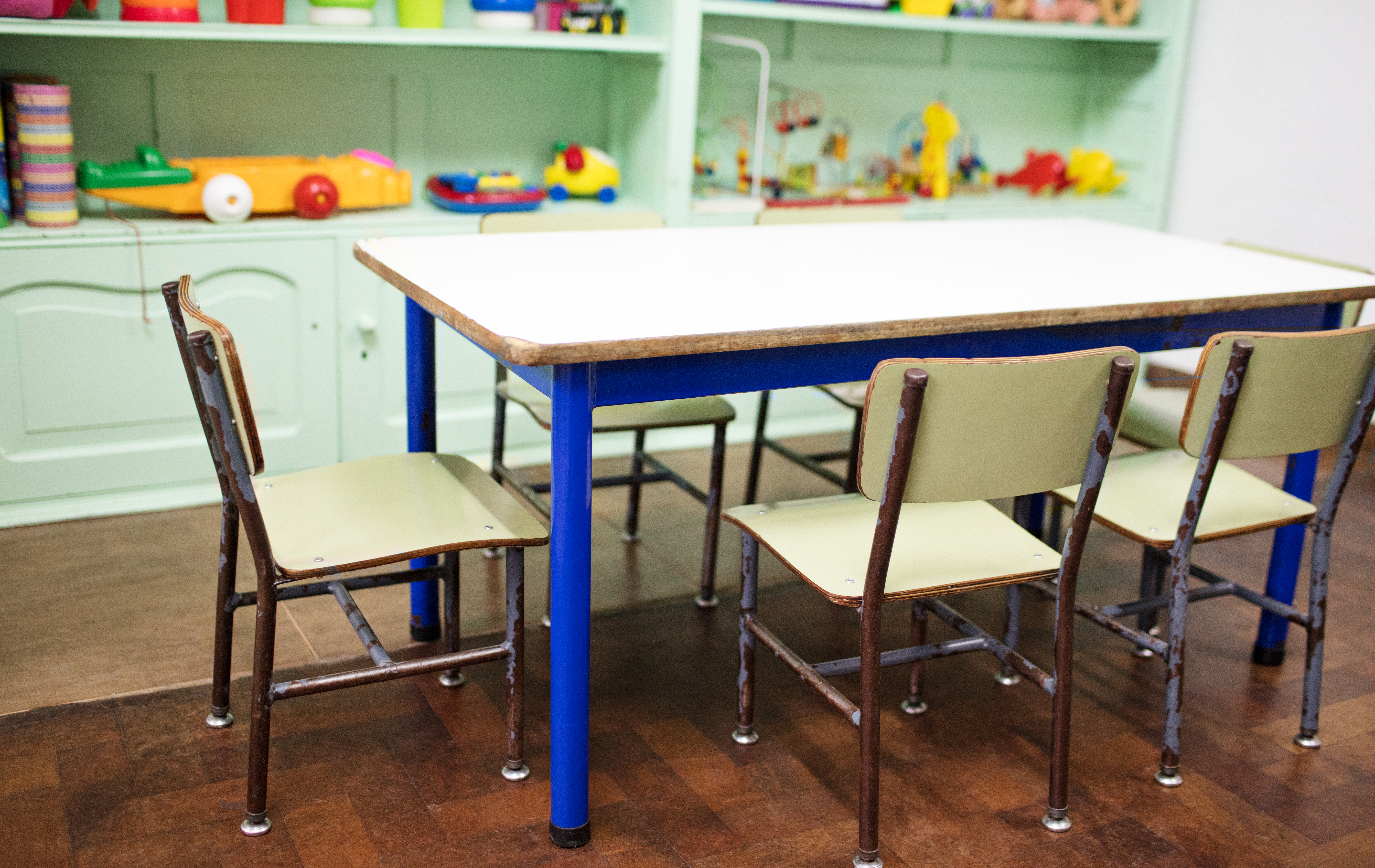 Elementary school classroom