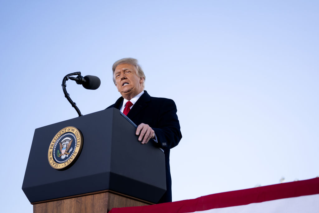 President Trump Holds Departure Ceremony Before Florida Travel