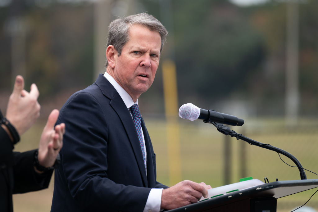 Georgia Gov. Kemp Visits Chatham County Health Department As First Covid Vaccinations Are Administered